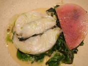 ゲンナー（ナンヨウブダイ）のヴァプール、紅芯大根