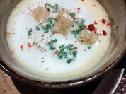 黄金芋（くがにいも）のニョッキとポタージュ