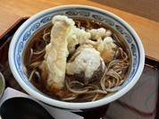 道産きのこ天そば