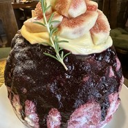 いちじく&ブルーベリーカスタード