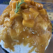 マンゴーかき氷