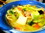 人気のチャンポンうどん