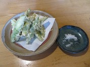アスパラ天麩羅