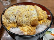 重ねカツ丼の一段目