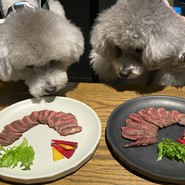 ワンちゃん用鹿肉ステーキ