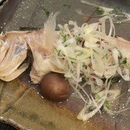蒸し甘鯛！