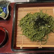 締めは茶そばです！