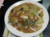 五目あんかけ焼きそば