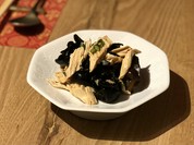 中国湯葉と木耳のあえもの