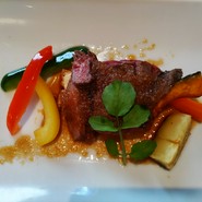 レディスランチのステーキ