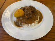 ビーフ角切りカレー