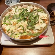 もつ鍋醤油味　追加(丸腸、笹がきごぼう)