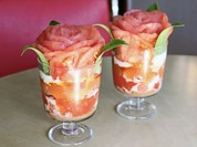 トマトのわらび餅も美味しい