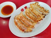 野菜がメインの美味しい餃子。