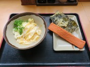 釜玉（小）、のり天、えび天