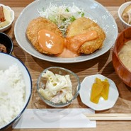 日替わりランチ（自家製メンチカツ）