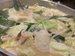 もつ鍋　三河地鶏　三方