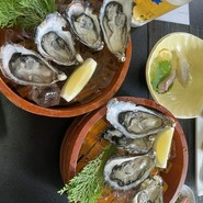 名代的矢かき料理　いかだ荘山上