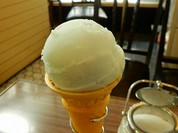 デニムをイメージした、ジーンズアイス