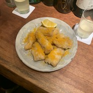 太刀魚と筍のフリット