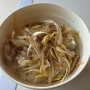こちらがミニねぎチャーシュー丼！