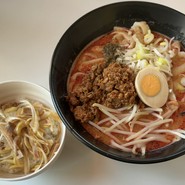 麻辣刀削麺とミニねぎチャーシュー丼ランチ920円！