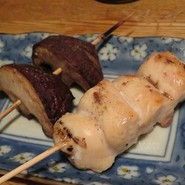 椎茸とささみ
