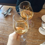 オレンジワインで乾杯