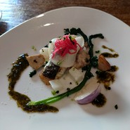 魚料理（でもメインは蕪）