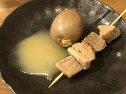 おでん玉子、牛すじ