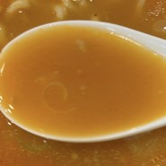 辛みと酸味が絶妙な担々スープ！