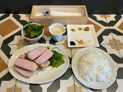 豚ステーキのランチセット