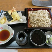 せいろそばと一品天ぷら