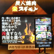 炭火焼肉スギモト名古屋うまいもん通り店