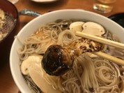 松茸そば