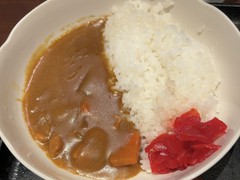 こちらはミニカレー！