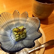 よもぎのプリン