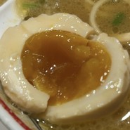 しっかり味のついた味玉！