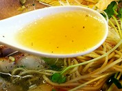 あっさりコク旨い塩スープ