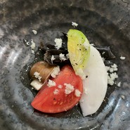 フルーツトマトのサラダ