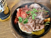 コロナビールとファヒータ