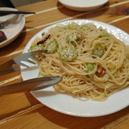 オクラのペペロンチーノ