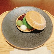 抹茶アイスもなか