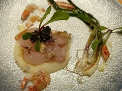 富山産甘海老と愛媛産キャビア