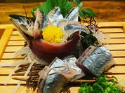 秋刀魚の刺身