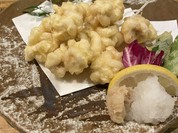 鱈の白子の天ぷら