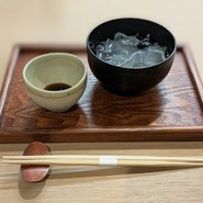 出来立てくずきり