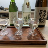 北陸地酒飲み比べ