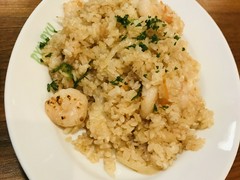 えびとチーズのバターライス