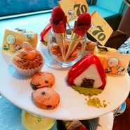 スヌーピーのアフタヌーンティー